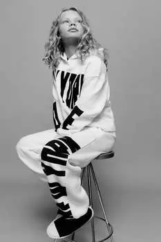 Брюки-джоггеры ZARA, белый
