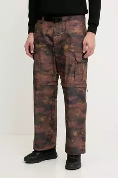 Брюки Ea7 Emporio Armani, коричневый