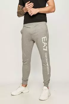 Брюки EA7 Emporio Armani, серый