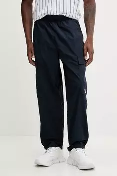 Брюки Ea7 Emporio Armani, темно-синий
