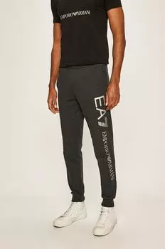 Брюки EA7 Emporio Armani, темно-синий