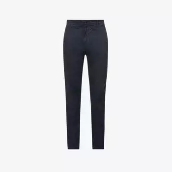 Брюки Easy Alvin классического кроя из органического хлопка стрейч Nudie Jeans, цвет dark midnight