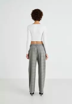 Брюки EASY TROUSER NON PLEATED GAP, черный
