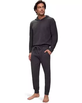 Брюки Eberjey Recycled Boucle Joggers, цвет Graphite