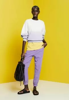 Брюки edc by Esprit, фиолетовый