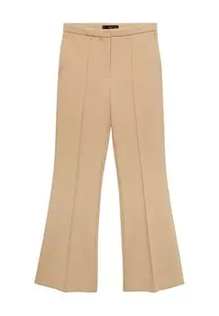 Брюки EDIE Mango, коричневый