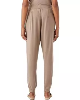 Брюки Eileen Fisher Ankle Fine Stretch Jersey Track Pants, цвет Barley