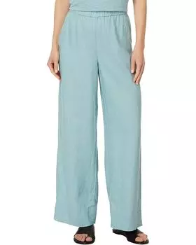 Брюки Eileen Fisher Full Length Wide Leg Pant, цвет Seafoam