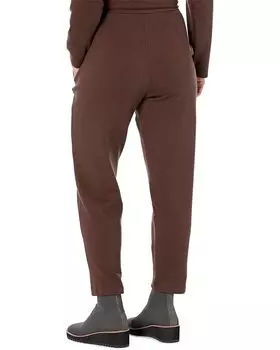 Брюки Eileen Fisher Petite Slouch Ankle Pants, кофе