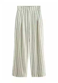 Брюки ELASTIC BACK WIDE LEG Next, бежевый