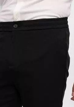 Брюки Elastic Waist Belt Detailed Antioch, черные