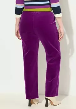 Брюки ELASTIC WAIST Ulla Popken, цвет Berry