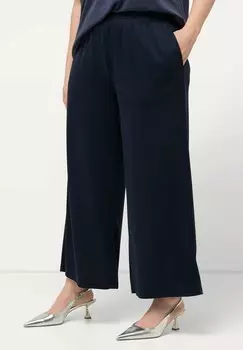 Брюки ELASTIC WAIST Ulla Popken, темно-синий