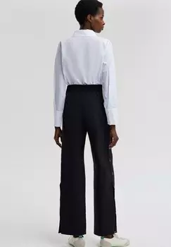 Брюки ELASTIC WAIST WITH SNAP BUTTON Touch Priv, черный