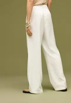 Брюки Elasticated Back Wide Leg Next, белые
