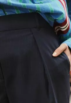 Брюки ELASTICATED BACK WIDE LEG Next, синий