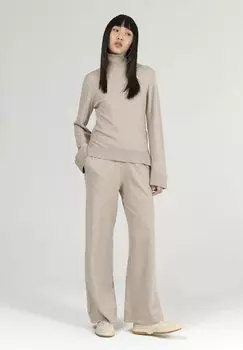 Брюки ELASTICATED WIDE-LEG Leem, бежевый