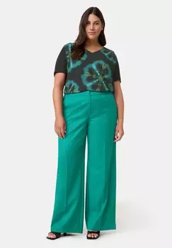 Брюки ELEGANTE MIT WEITEM BEIN CARLOTTA Samoon, зеленый