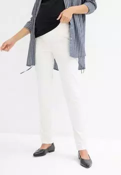 Брюки ELEGANTE UMSTAND bonprix, белый