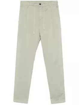 Брюки Eleventy на завязках, зеленый