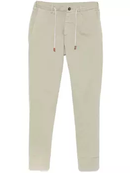 Брюки Eleventy на завязках, зеленый