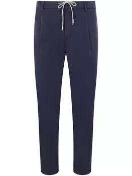 Брюки Eleventy со складками, синий