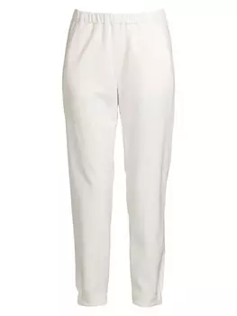 Брюки Elie Tahari из эластичного крепа, белый
