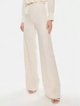 Брюки Elisabetta Franchi, экрю