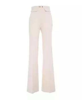 Брюки Elisabetta Franchi, белый
