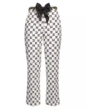 Брюки Elisabetta Franchi, белый