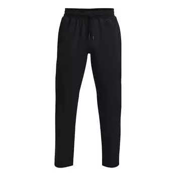 Брюки elite straight leg pants 'black' Under Armour, черный