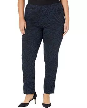 Брюки Elliott Lauren In The Navy Elastic Waist Pull-On, цвет Royal/Black