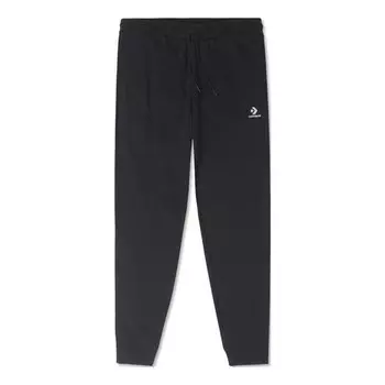 Брюки embroidered star chevron pant 'black' Converse, черный