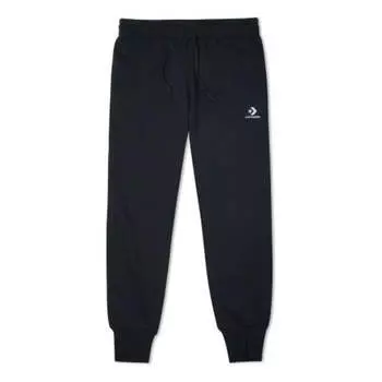 Брюки embroidered star chevron pants 'black' Converse, черный