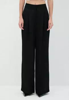 Брюки EMBROIDERIED BELTED adL, черный