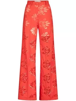 Брюки Emine Silvia Tcherassi, красный