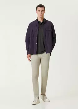 Брюки Emporio Armani, бежевый