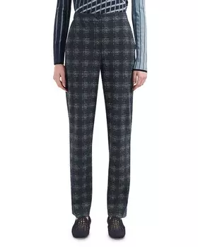 Брюки Emporio Armani Icon из жаккардового джерси, синий