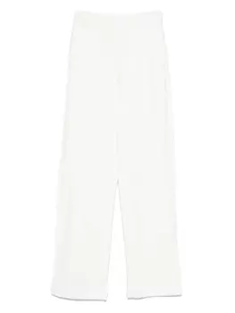 Брюки Emporio Armani из органического хлопка, белый
