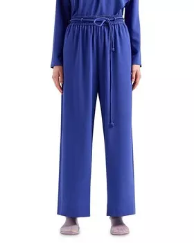 Брюки Emporio Armani на кулиске, синий