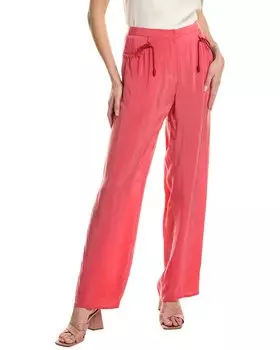 Брюки Emporio Armani, розовый