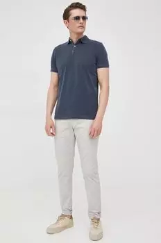 Брюки Emporio Armani, серый