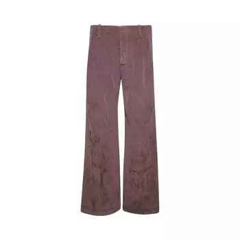 Брюки Enfants Riches Dprims Corduroy Wide Leg Flare Trousers Burlwood, розовый