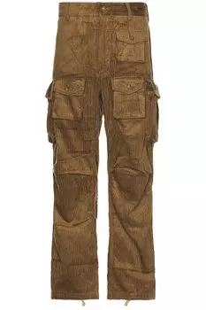 Брюки Engineered Garments Fa, хаки