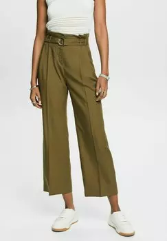Брюки Esprit, цвет khaki green