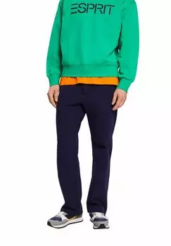 Брюки Esprit, синяя полоскание