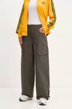 Брюки Essential Adidas Originals, зеленый