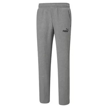 Брюки essential logo pants 'grey' Puma, серый