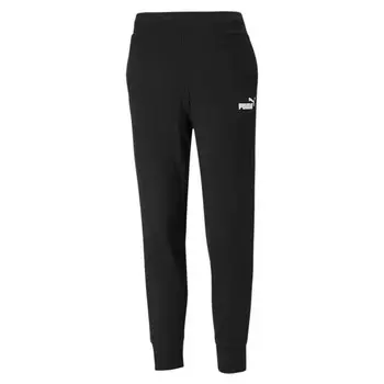 Брюки essential sweatpants 'black' Puma, черный