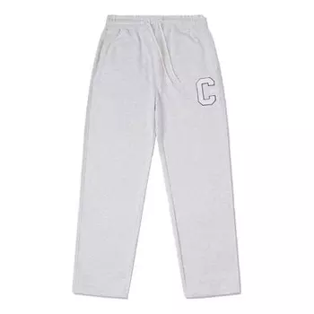 Брюки essential sweatpants 'white' Converse, белый